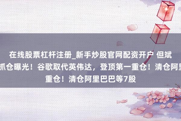 在线股票杠杆注册_新手炒股官网配资开户 但斌，好意思股抓仓曝光！谷歌取代英伟达，登顶第一重仓！清仓阿里巴巴等7股